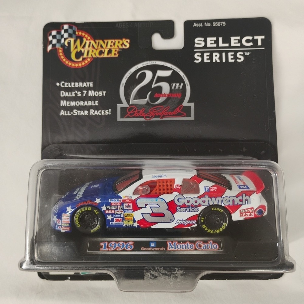 Winners Circle Select‎ Series 25th Anniversary 1:43 Dale Earnhardt Olympics USA